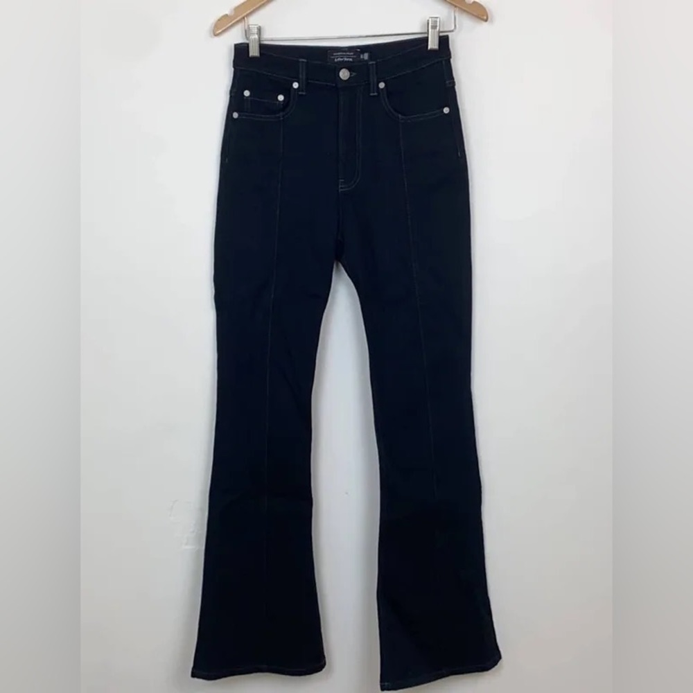 & Other Stories Black High Rise Flare Jeans